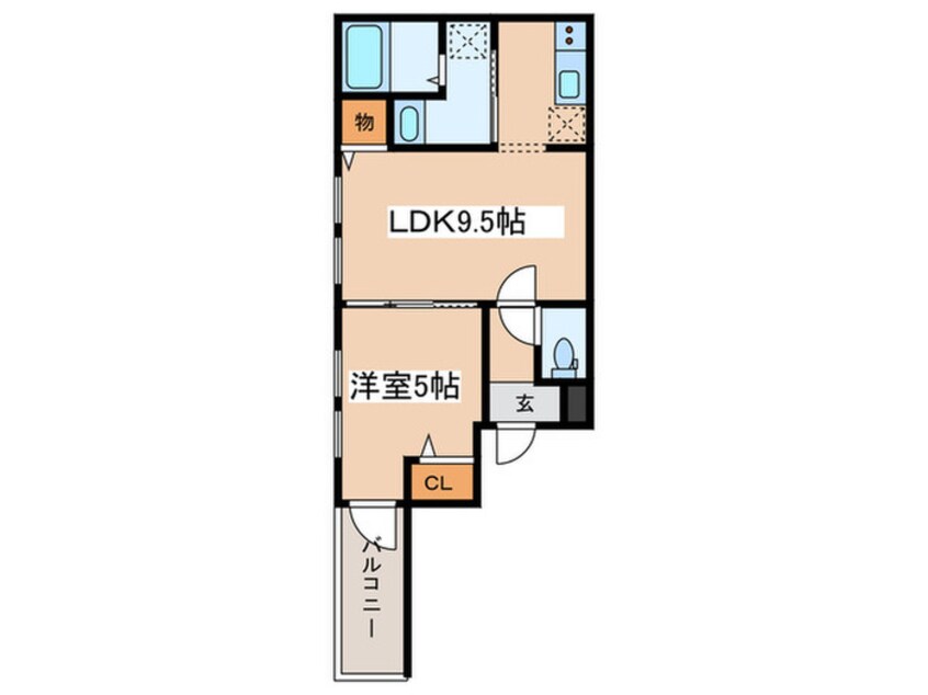 間取図 フジパレス西脇Ⅰ番館