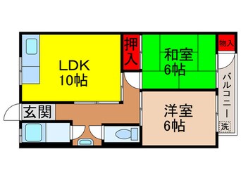 間取図 渋川ハイツ