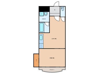 間取図 新栄プロパティー藤ヶ丘