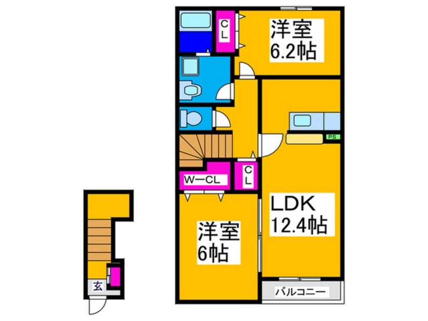 間取図 アルカンシエルⅠ