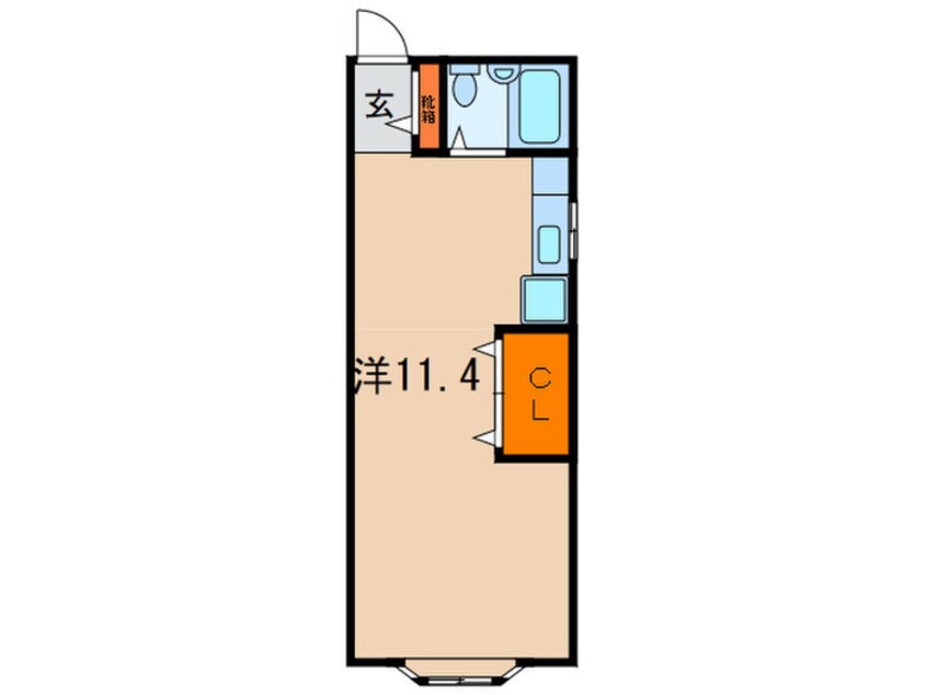 間取図 コウヅキハイツ