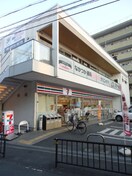 セブンイレブン末広店(コンビニ)まで517m 新橋町谷様文化