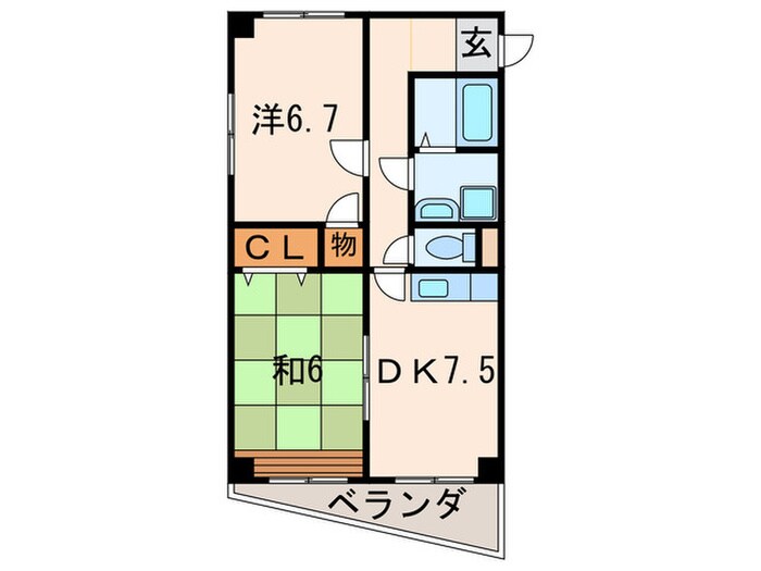間取り図 ラ☆宝塚
