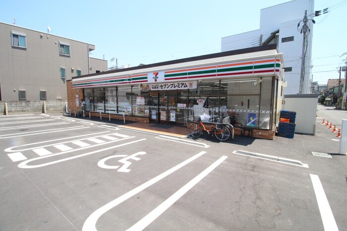 セブン-イレブン 大阪下新庄２丁目店(コンビニ)まで130m リゲルＫＡＷＡＭＯＴＯⅡ番館