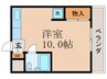 ヴィエント北花山 1Rの間取り