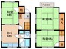 白川氏貸家 3DKの間取り