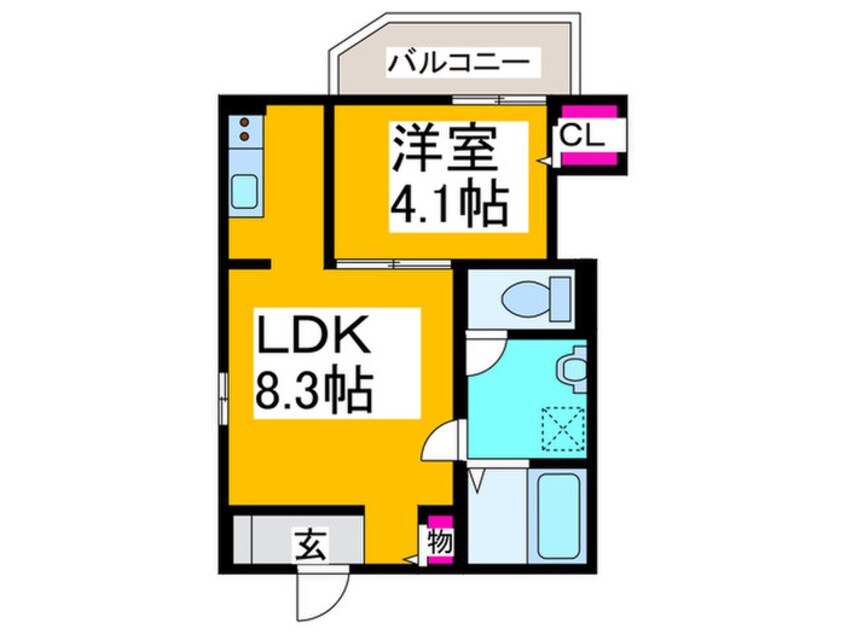 間取図 F+style堺・堀上町１号館