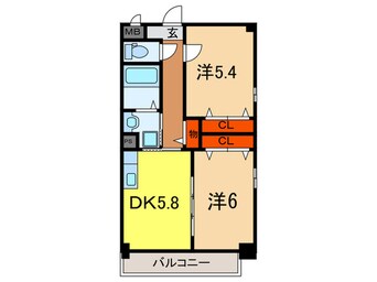 間取図 西舞子壱番館