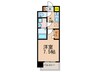 S-RESIDENCE福島grande 1Kの間取り