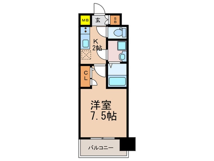 間取り図 S-RESIDENCE福島grande
