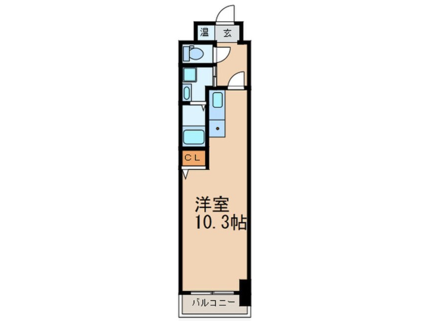 間取図 ラ・ヴェゾン湊川公園