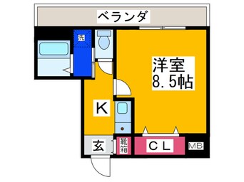 間取図 サンコークレアール