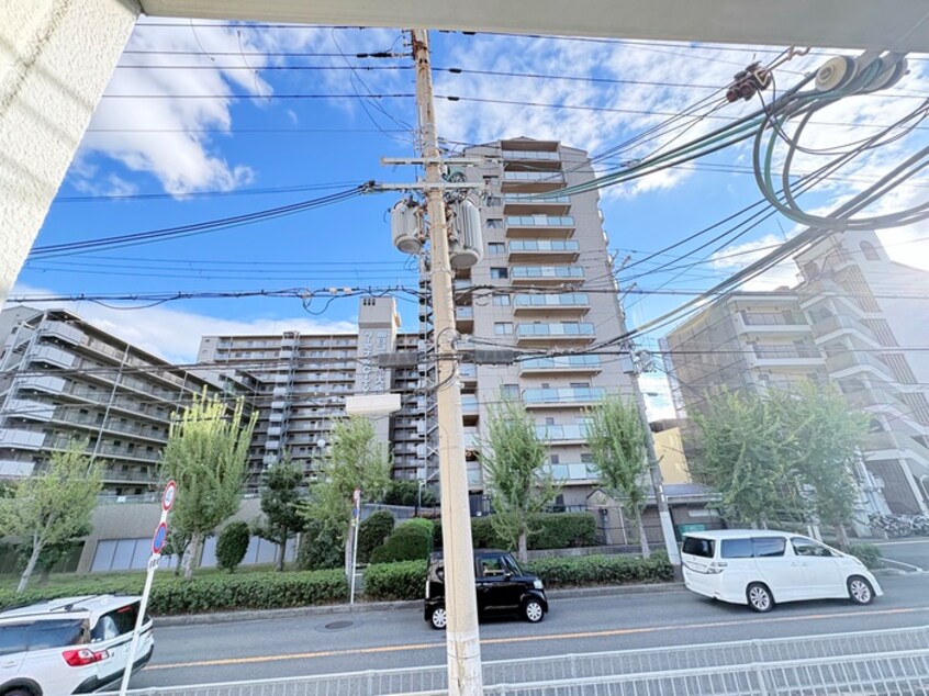 室内からの展望 ラ・コ－ト天美東Ａ棟