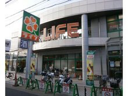 ライフ　松原天美店(スーパー)まで500m ラ・コ－ト天美東Ａ棟