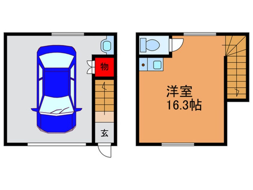 間取図 セラヴィ