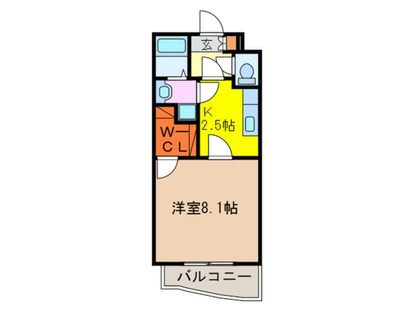 間取図 ヒルポ－ト