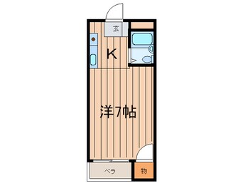 間取図 ビスタ泉町