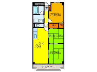 間取図 ハイグレード志紀