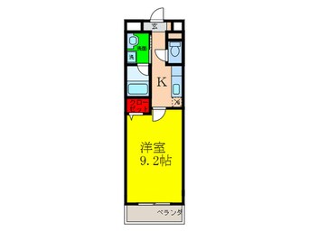 間取図 リブェ－ル南茨木