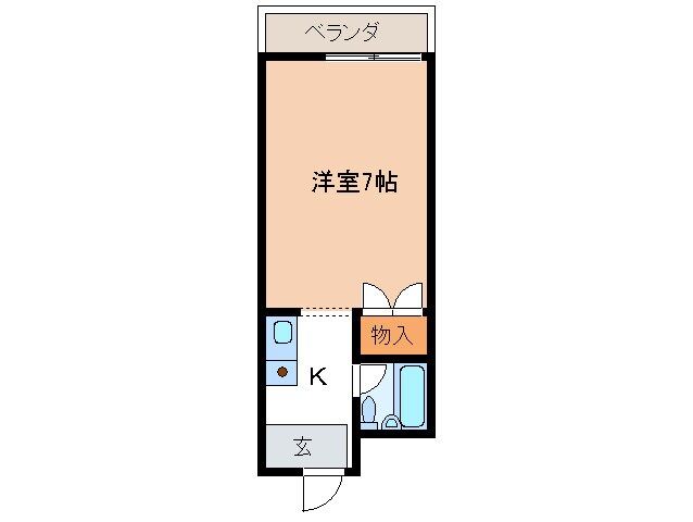 間取り図 プレシャスコート岸和田