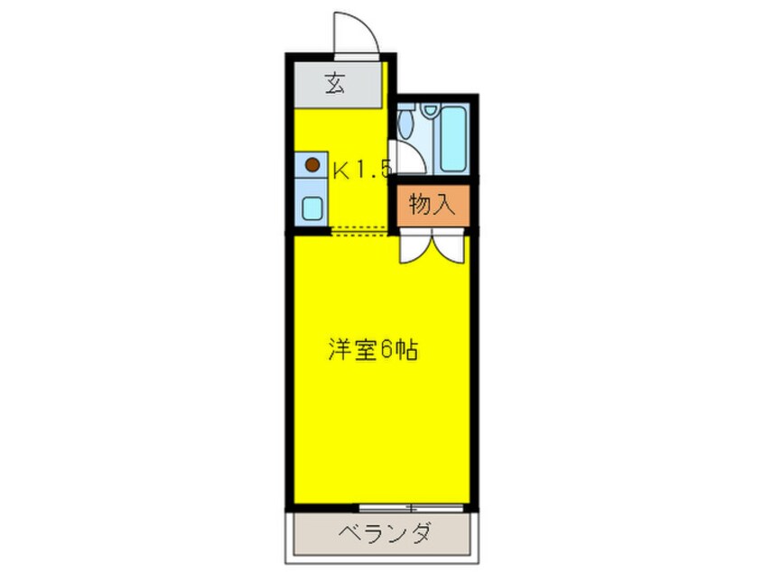 間取図 プレシャスコート岸和田