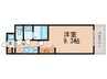 Ｌｕｘｅ淡路 1Kの間取り