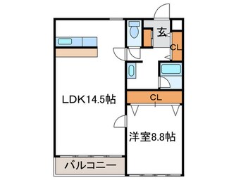 間取図 マンション花の木