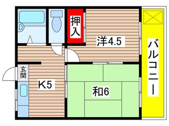 間取図 ロイヤルコーポＺＥＮ