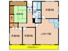 丸正ハイツ(301) 4LDKの間取り