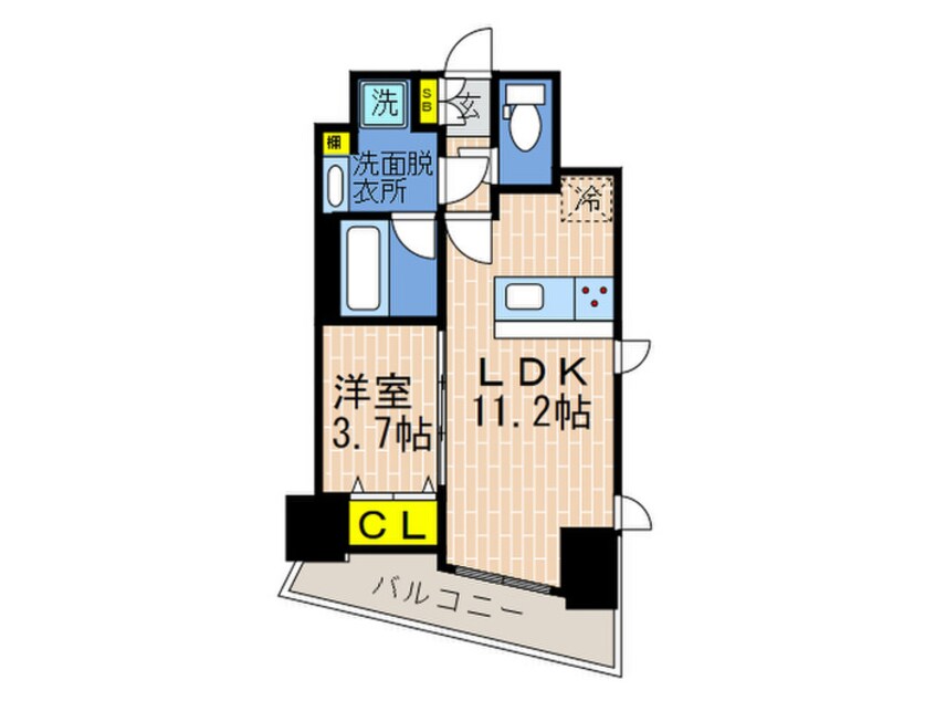 間取図 ファルマシアントアロード