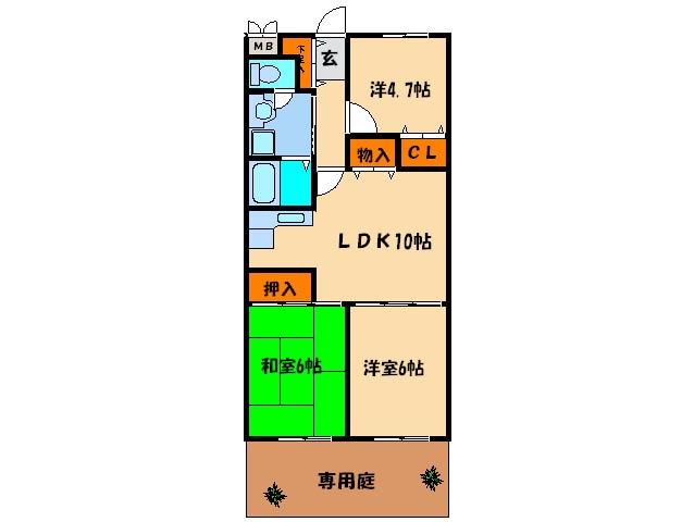 間取り図 ドミ－ルコ－ト