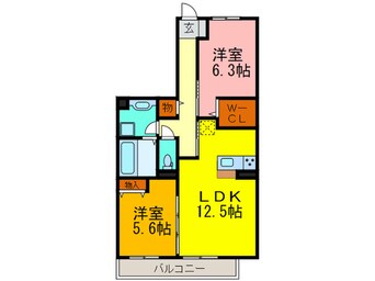 間取図 モンクレール青山