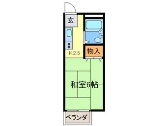 間取図 天神ハイツ