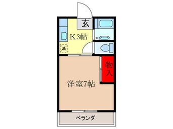 間取図 天神ハイツ