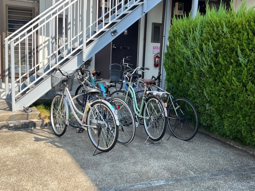 バイク置き場 天神ハイツ