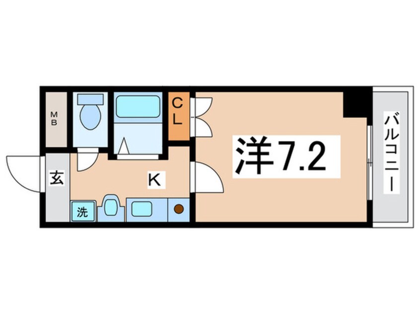 間取図 ジオ・グランデ高井田