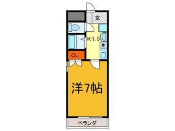 間取図 パークモダン高井田