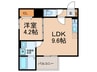 Ｄ　ｐｏｒｔａ　ｅｔｅｒｎｏ 1LDKの間取り
