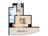 セレニテ高槻 1Kの間取り