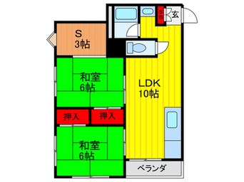 間取図 クリーンハイツジョイ