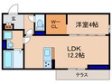 メゾンクレール瀬田北の間取図