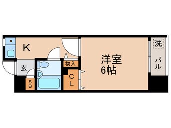 間取図 グッディライフ御幸町