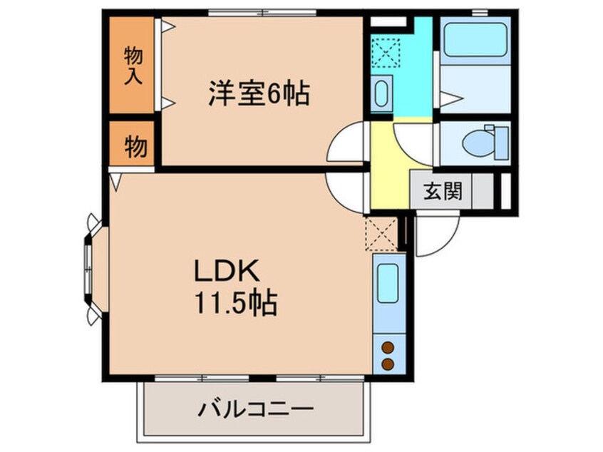 間取図 ア－クＡ棟
