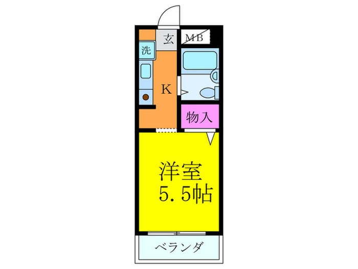 間取り図 オ－ティ－ハイツ上新庄