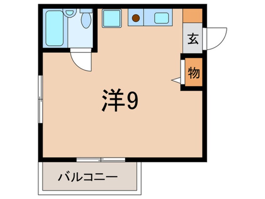 間取図 ミューズハルヨシ