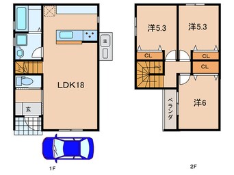 間取図 ｌｅｇｇｅｒｏ