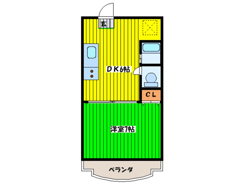 間取図 ハイム成城