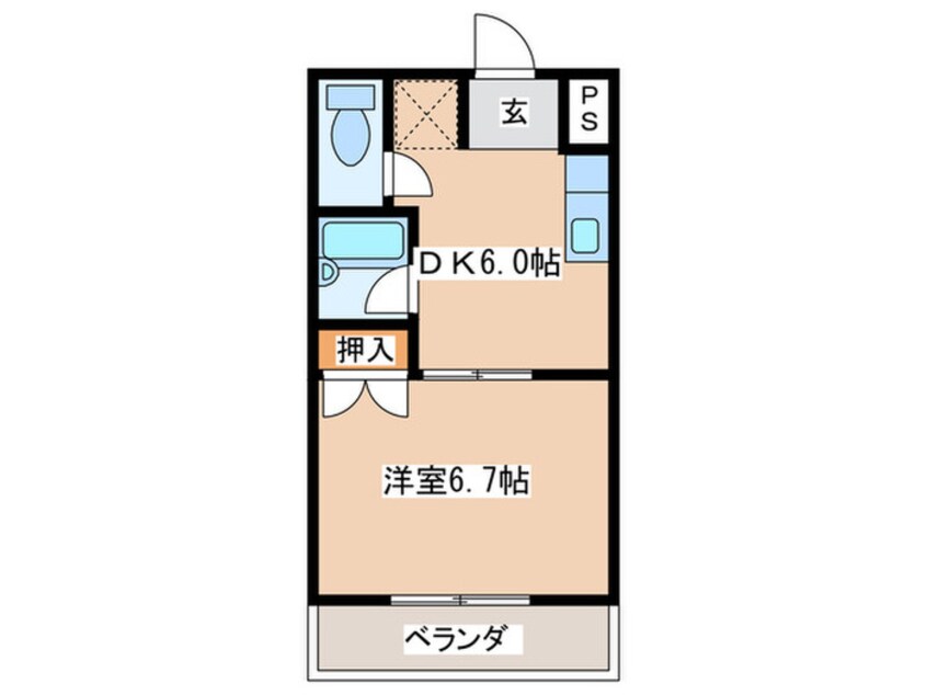 間取図 ハイム成城