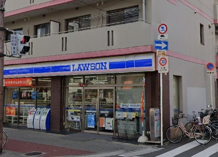 ローソン 舎利寺一丁目店(コンビニ)まで400m サンシャインＭＫＭ大池