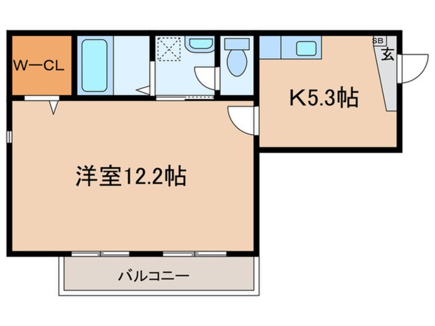 間取図 メゾン　エスコート